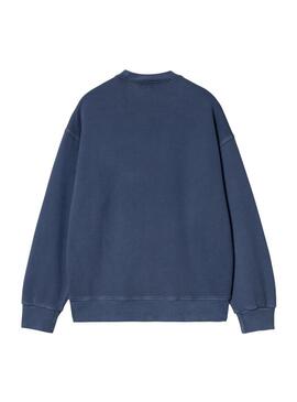 Sudadera Carhartt Nelson Azul Para Hombre