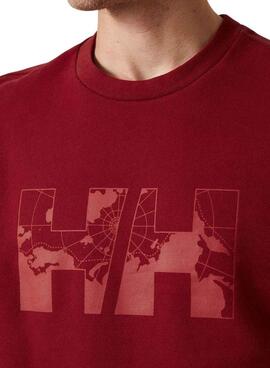 Sudadera Helly Hansen Arctic Granate Para Hombre