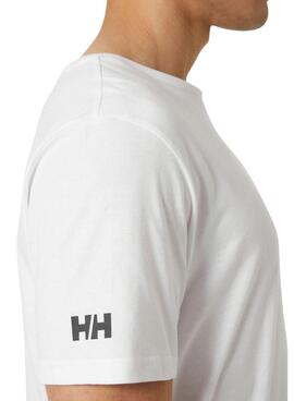 Camiseta Helly Hansen Shoreline Blanco Para Hombre