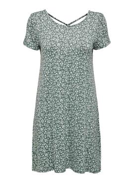 Vestido Only Bera Verde Para Mujer