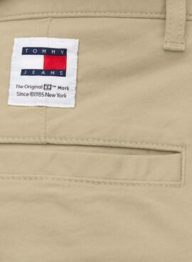Pantalón Tommy Jeans Austin beige para hombre  