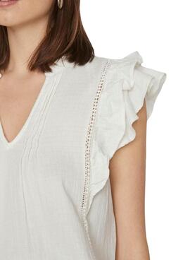 Top Vila Tovan Blanco Para Mujer