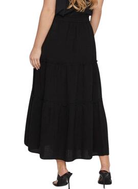 Falda Vila Anla Negro Para Mujer