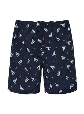 Bañador Name It Zorro Long Marino Para Niño