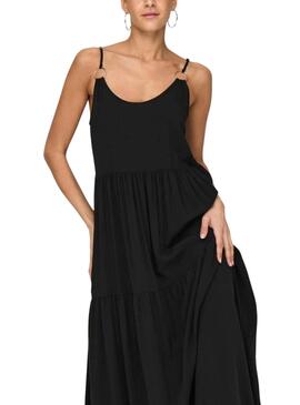 Vestido Only Sandie Negro Para Mujer