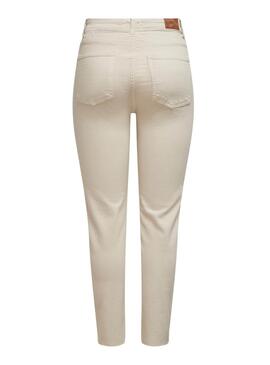 Pantalon Only Emily Beige Para Mujer