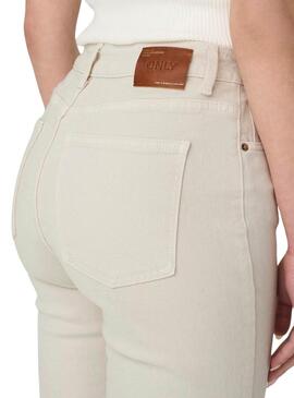 Pantalon Only Emily Beige Para Mujer