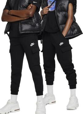 Pantalón Nike Cargo negro para niño y niña