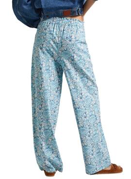 Pantalón Pepe Jeans Dance Estampado Para Mujer