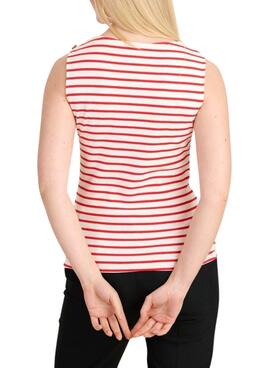 Camiseta Naf Naf Wally Rojo Para Mujer