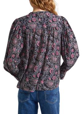 Blusa Pepe Jeans Dottie Multicolor Para Mujer
