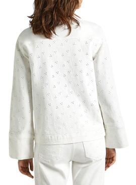 Cazadora Pepe Jeans Anny Blanco Para Mujer