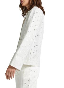 Cazadora Pepe Jeans Anny Blanco Para Mujer