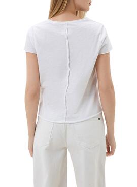 Camiseta Pepe Jeans Jasmine  blanco para mujer 