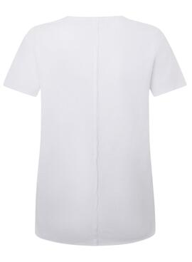 Camiseta Pepe Jeans Jasmine  blanco para mujer 