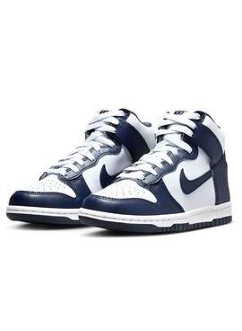 Zapatillas Nike Dunk High azul 