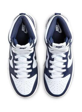 Zapatillas Nike Dunk High azul 