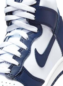 Zapatillas Nike Dunk High azul 