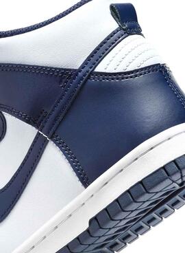 Zapatillas Nike Dunk High azul 