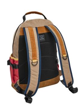 Mochila Pepe Jeans Benji Tostado Para Hombre
