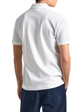 Polo Pepe Jeans Hunter Blanco Para Hombre