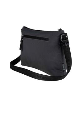 Bandolera Munich Bloom Negro Para Mujer