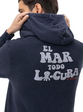Sudadera El Pulpo Relieve Marino Para Hombre