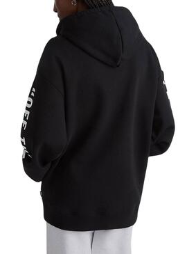 Sudadera Vans Extra Fun Negro Para Mujer