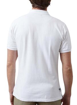 Polo Altonadock Básico Piqué Blanco Para Hombre