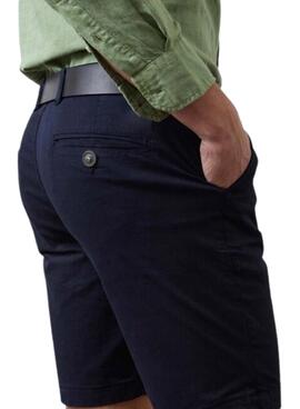 Bermuda Altonadock Básico Azul Marino Para Hombre