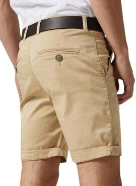 Bermuda Altonadock Beige Para Hombre
