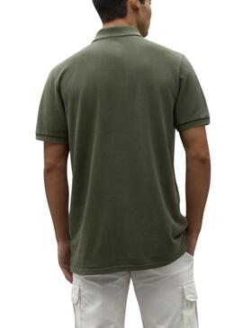 Polo Tedalf Verde Ecoalf para Hombre