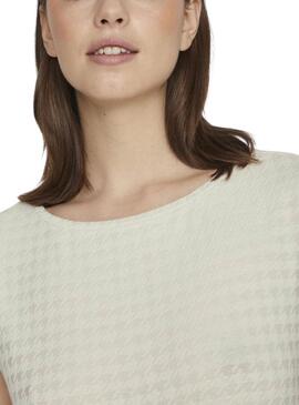 Vestido Vila Brenda Beige Para Mujer