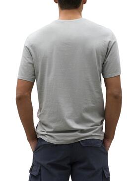 Camiseta Ecoalf Sunflower Gris Para Hombre