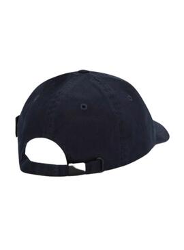 Gorra Ecalf Patch Azul Marino Para Mujer Y Hombre