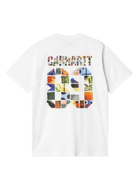 Camiseta Carhartt Machine blanco para hombre