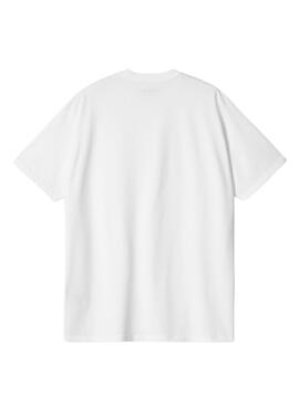 Camiseta Carhartt Amour pocket blanco para hombre
