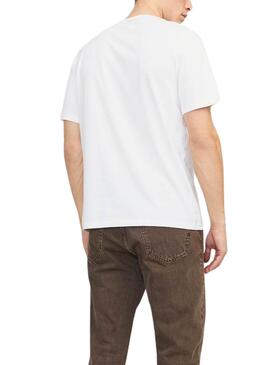 Camiseta Jack and Jones Summer blanco para hombre