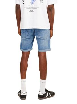 Bermudas Jack and Jones Rick azul para hombre