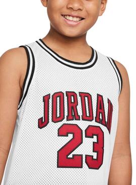Camiseta Jordan 23 blanco para niño