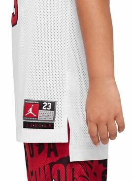 Camiseta Jordan 23 blanco para niño