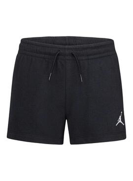 Short deportivo Jordan Essentials negro para niña