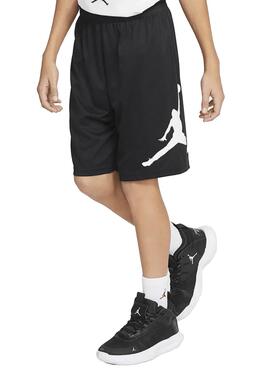 Bermuda Jordan Jumpman negro para niño