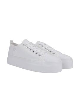 Zapatillas Walkin Pitas blancas Cloe para mujer