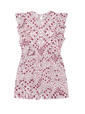 Mono Pepe Jeans Quinly rosa para niña