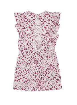 Mono Pepe Jeans Quinly rosa para niña