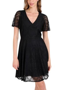 Vestido Naf Naf Raissa negro para mujer