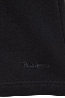 Bermuda jogger Pepe Jeans Joe negro para hombre 