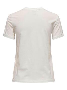 Camiseta Only Molli verde para mujer