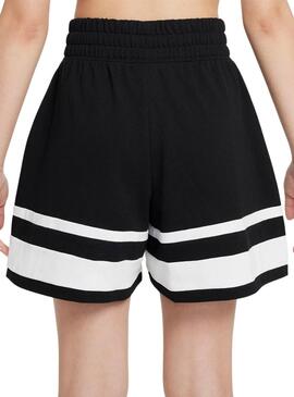 Short Nike Sportswear negro para niña